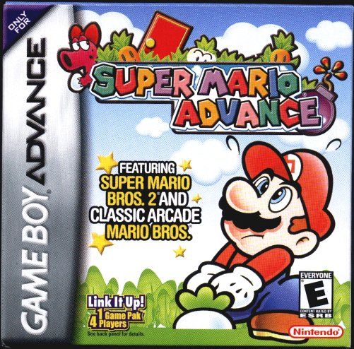 Mario & Luigi RPG box art for GameBoy Advance